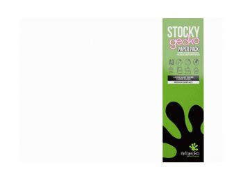 Artgecko Stocky Easel Pack A3 - 30 feuilles de papier mixte Artgecko - 2