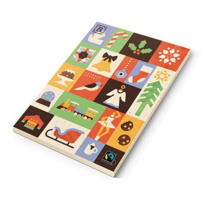 B. Calendrier de l'Avent Chocolat en aluminium 75g, FT-Cert