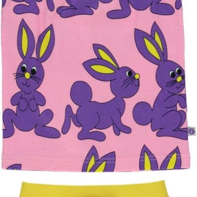 Underwear Girl. Rabbit Sea pink