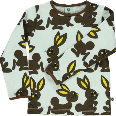 T-shirt LS. Rabbit Cream