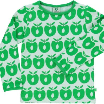 T-shirt LS. Apple Green