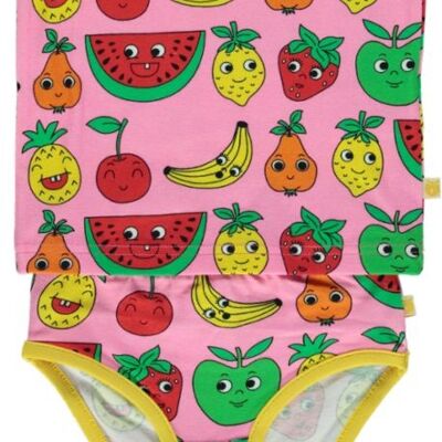 Underwear Girl. Fruit Sea pink