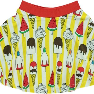 Sun Skirt. Ice cream Yellow