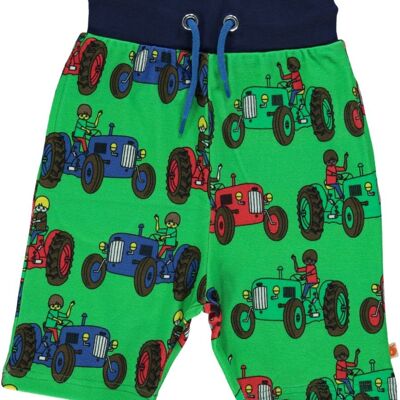 Shorts. Tractor Green