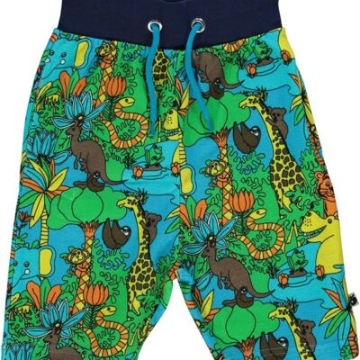 Shorts. Jungle Ocean Blue
