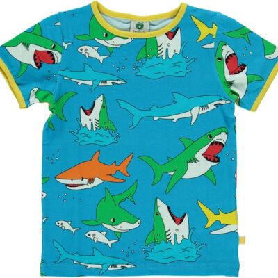 T-shirt SS. Shark Ocean Blue