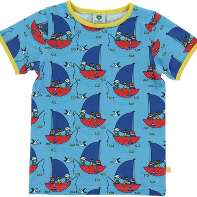 T-shirt SS. Children on Boat Blue Grotto