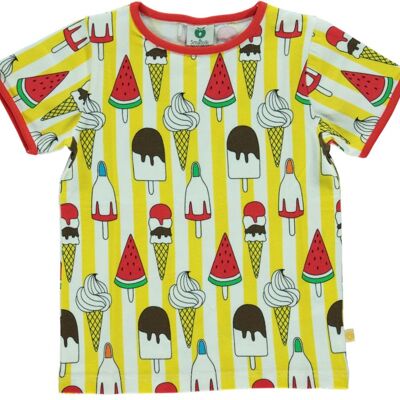 T-shirt SS. Ice cream Yellow