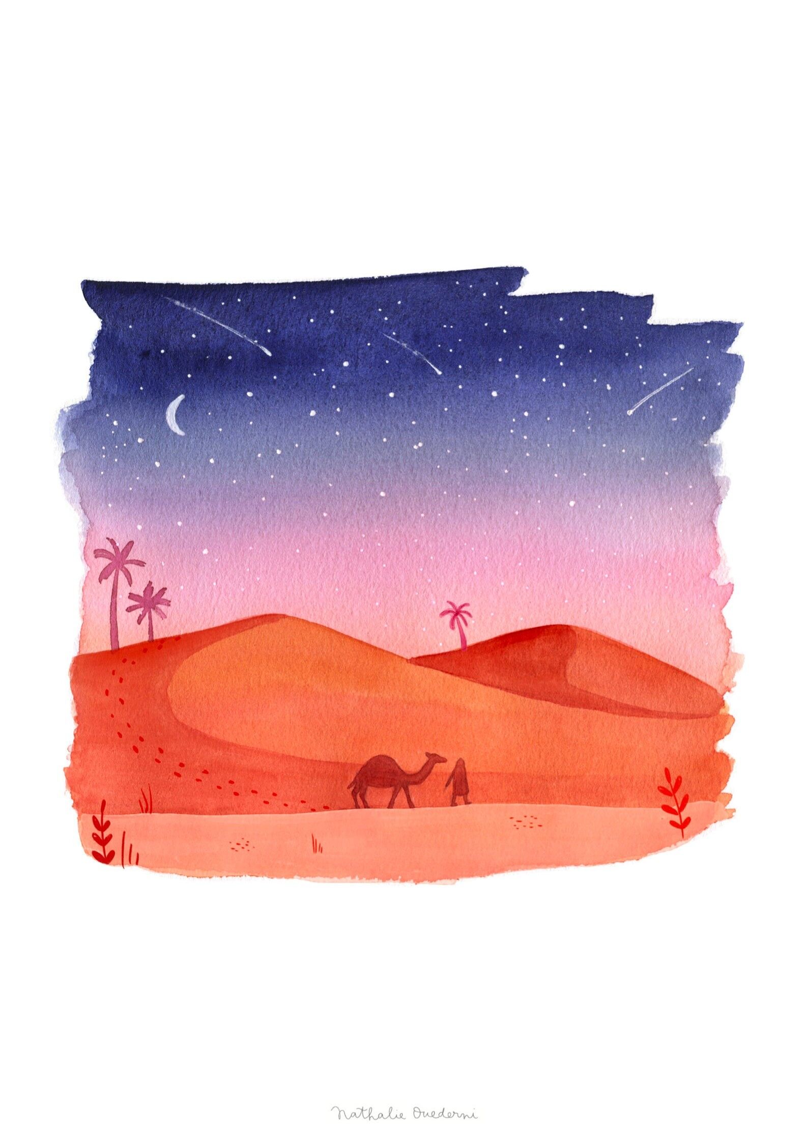 Stampa Giclée - Mille e una notte