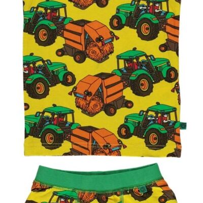 Underwear Boy. Tractor Yellow