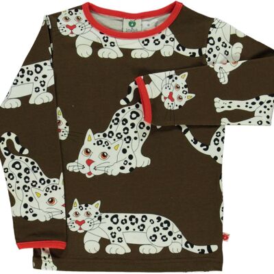 T-shirt LS. Snow Leopard Bison