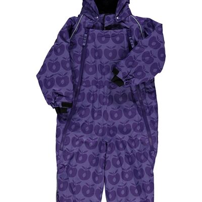 Snowsuit, 2 zipper. Apple Purple Heart