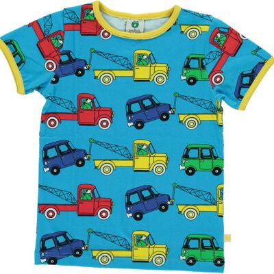T-shirt SS. Cars Ocean Blue