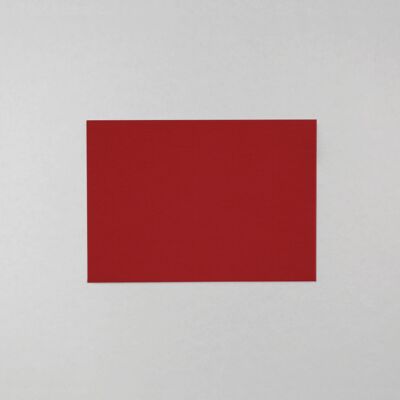 Enveloppe C6 rouge