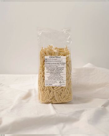 Pâtes à la semoule de blé dur - Cicatelli pugliesi (500g) 3