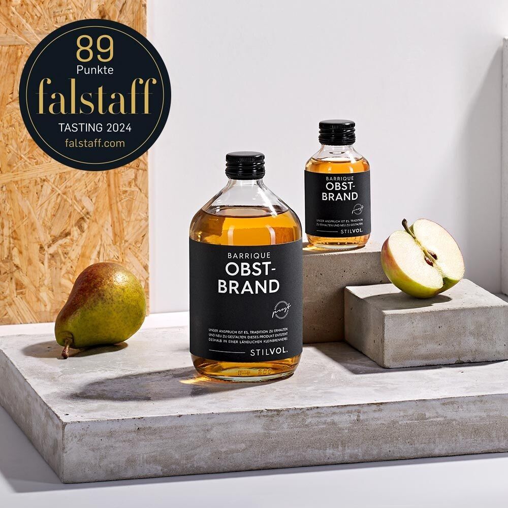 Obstbrand Barrique 40% Vol. – Grappa Obstler di STILVOL.