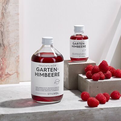 Garden raspberry liqueur 19% vol. – raspberry liqueur from STILVOL. spirits