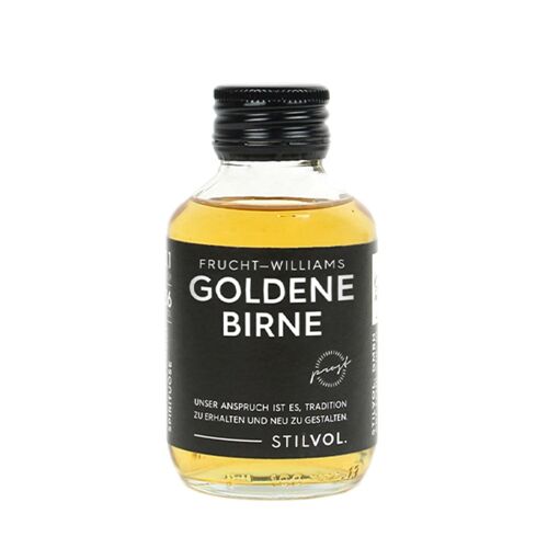 Frucht-Williams Goldene Birne 36% Vol. – 100ml Schnaps — STILVOL. Spirituosen