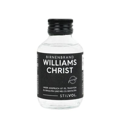Aguardiente de pera Williams Christ 40% vol.- schnapps 100ml — STILVOL. espíritu