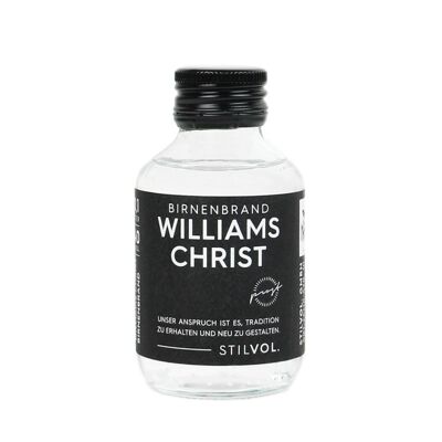 Eau-de-vie de poire Williams Christ 40% vol - schnaps 100ml — STILVOL. esprits