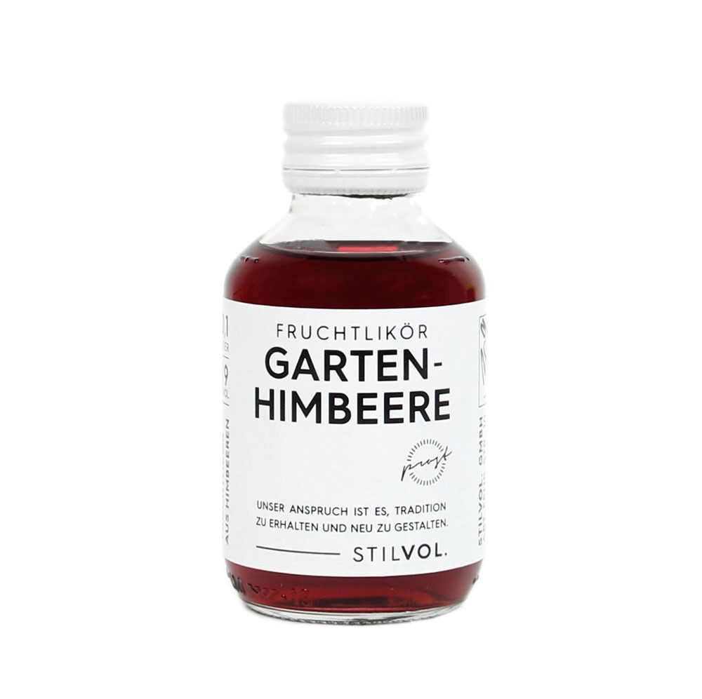 Raspberry liqueur 19% vol. - 100ml garden raspberry liqueur — STILVOL. spirits