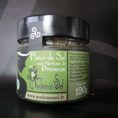 FLEUR DE SEL AUX HERBES DE PROVENCE 120g