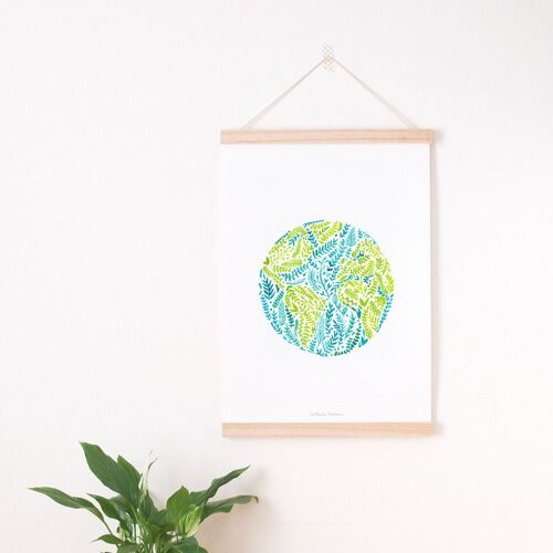 Earth Print