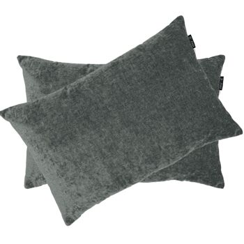 Coussin décoratif gris Shadow Grey 40x60 4