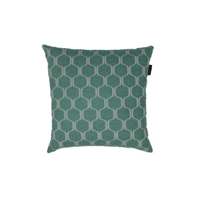 Decorative pillow green Honey Bee Aqua 45x45