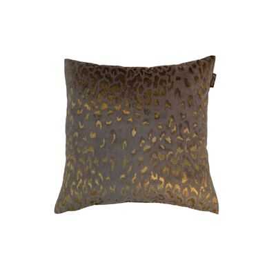 Decorative pillow gold taupe Gold Flake 45x45