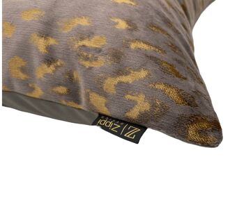 Coussin décoratif gold taupe Gold Flake 45x45 3