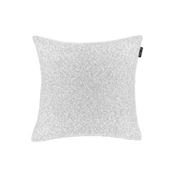 Coussin décoratif blanc Snowy White Boucle 55 x 55 1