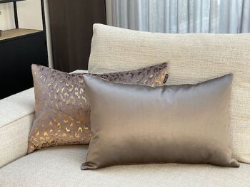 Coussin décoratif gold taupe Gold Flake 40x60 5