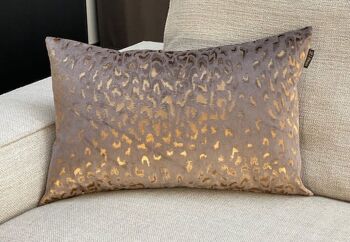Coussin décoratif gold taupe Gold Flake 40x60 6