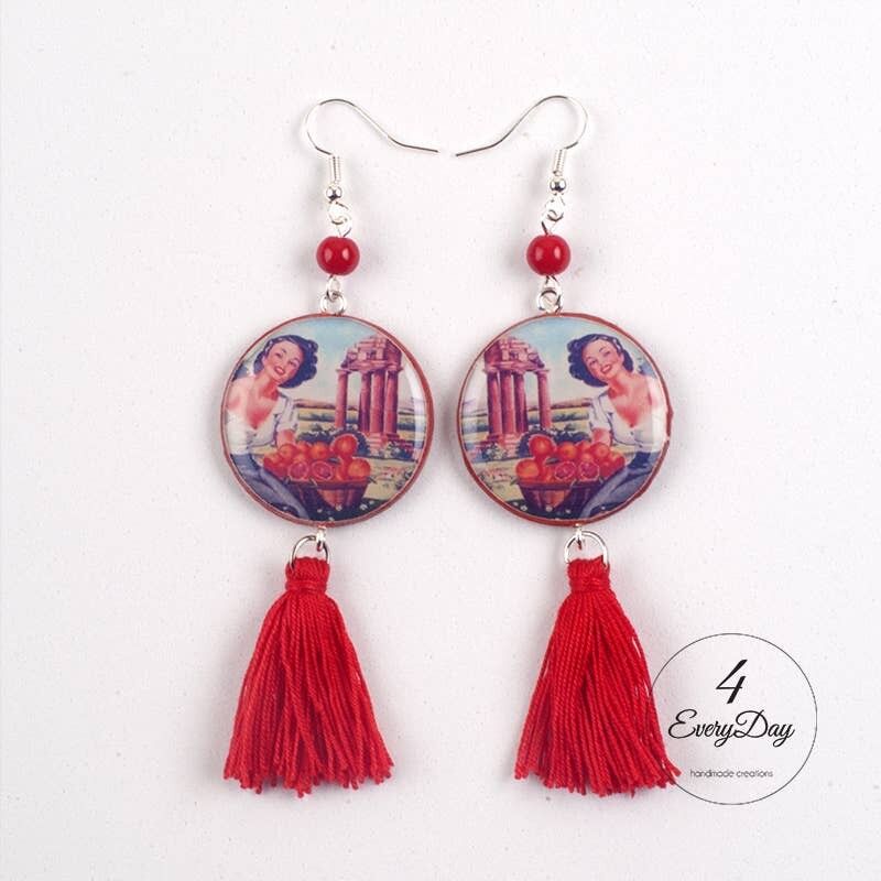 Orecchini : Ragazza Agrigento