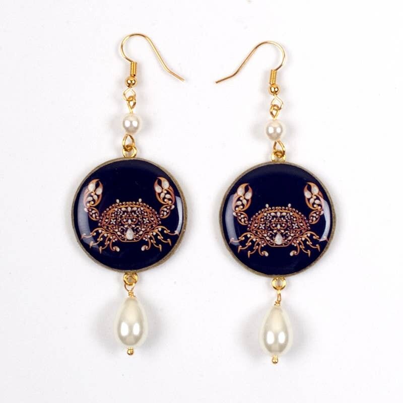 Orecchini : segno zodiacale Cancro