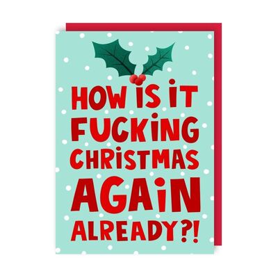 Christmas Again Card Confezione da 6