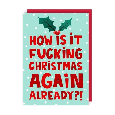 Christmas Again Card Pack de 6