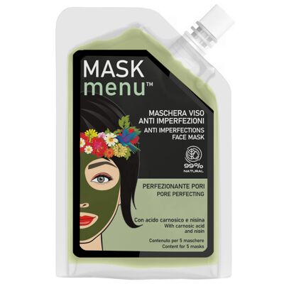 Pore-perfecting face mask