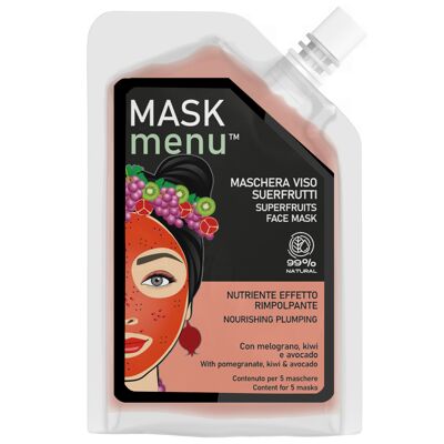 Plumping superfruit face mask