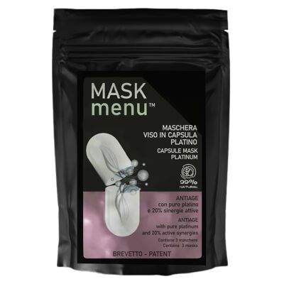 Face mask in Platinum Anti-aging capsule