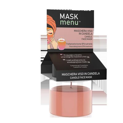 Super nourishing face mask in candle form