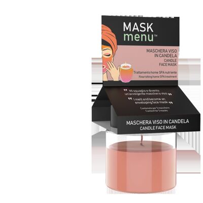 Super nourishing face mask in candle form