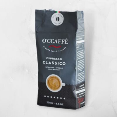 Italian ground coffee 70% robusta 30% arabica - 250 g