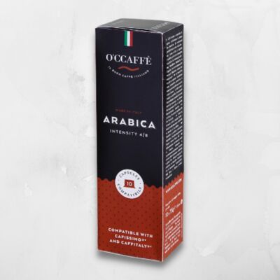Arabica coffee capsules Caffitaly compatibles