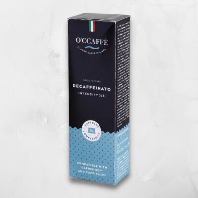Decaffeinated coffee capsules Caffitaly compatibles