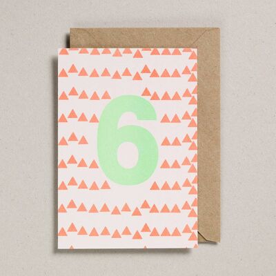 Riso Numbers - Pack of 6 - Age - 6