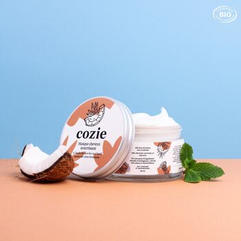 Cozie - Masque cheveux nourrissant à l’huile de coco bio et à l’actif marin breton 1