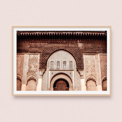 Poster / Fotografia - Mederssa Ben Youssef | Marrakech Marocco 30x40cm