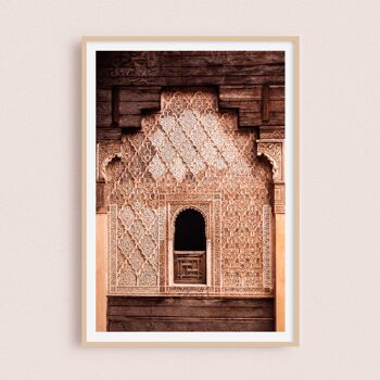 Affiche / Photographie - Mederssa Ben Youssef | Marrakech Maroc 30x40cm 1